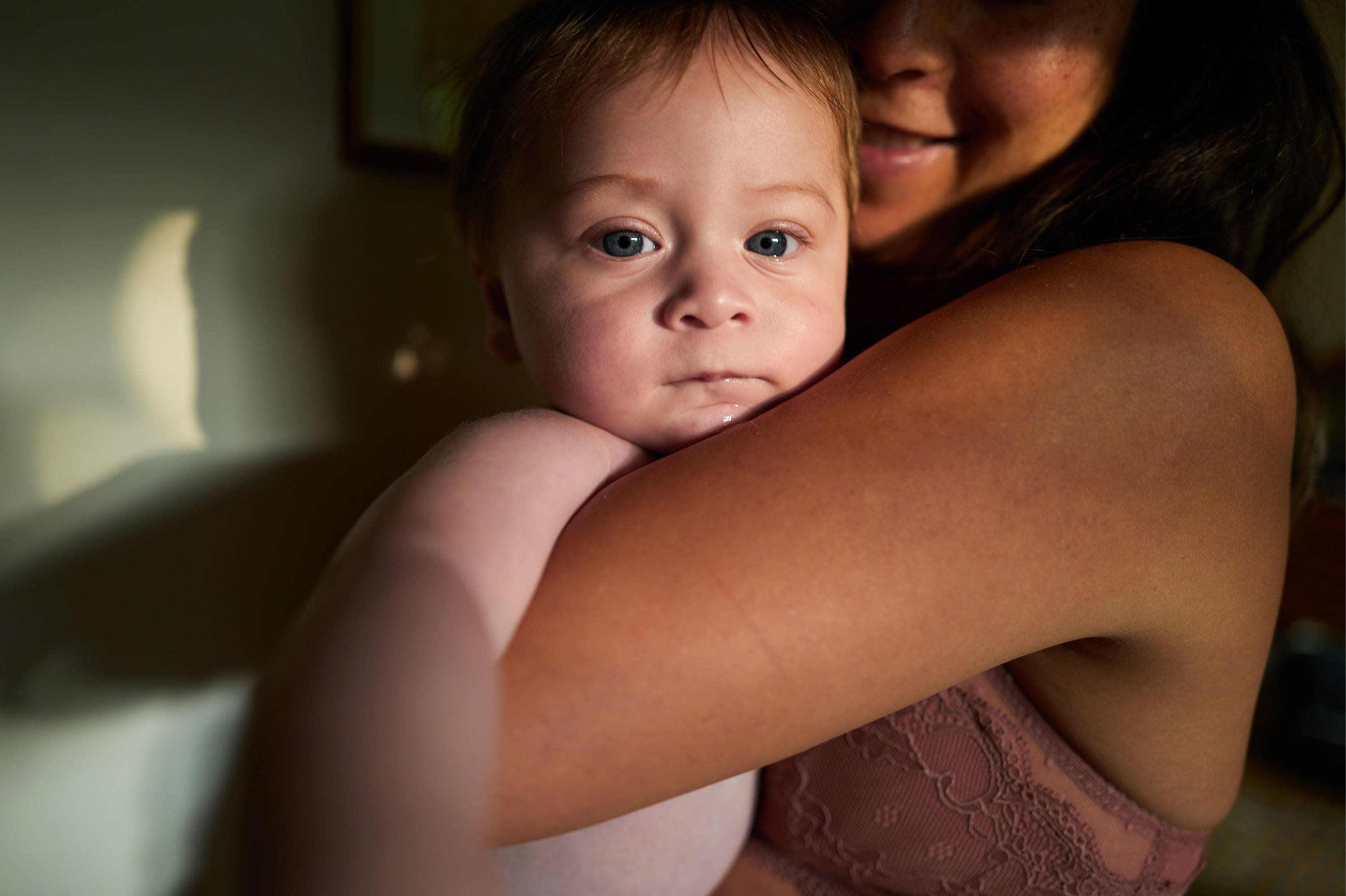 Kell Mitchell and baby Archie